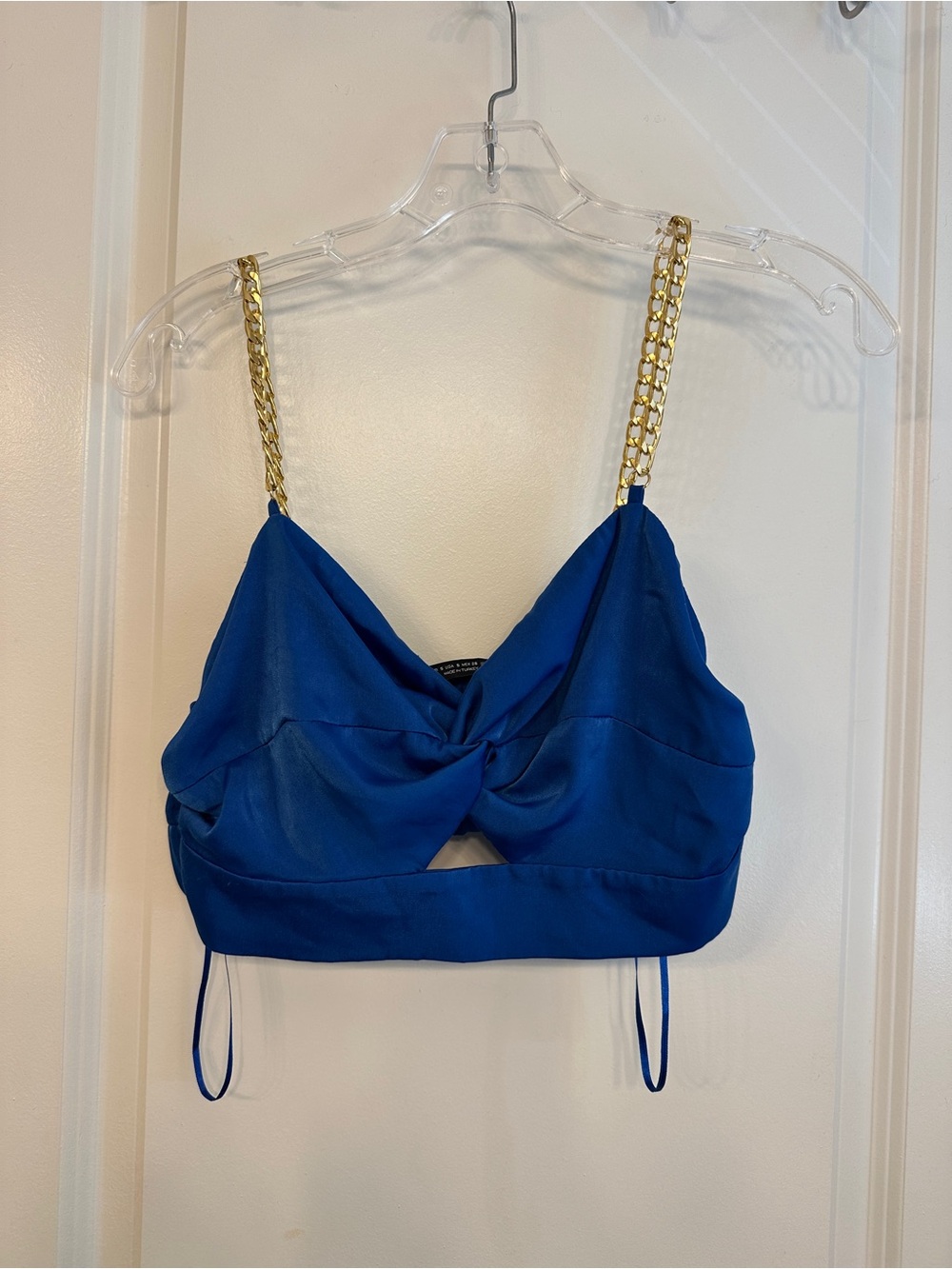 Zara Tank with Gold chain